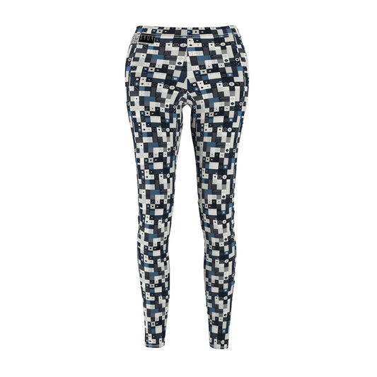 Minimalist Athleisure Minimalist Tech Women's Cut & Sew Casual Leggings - 8404 Design-39