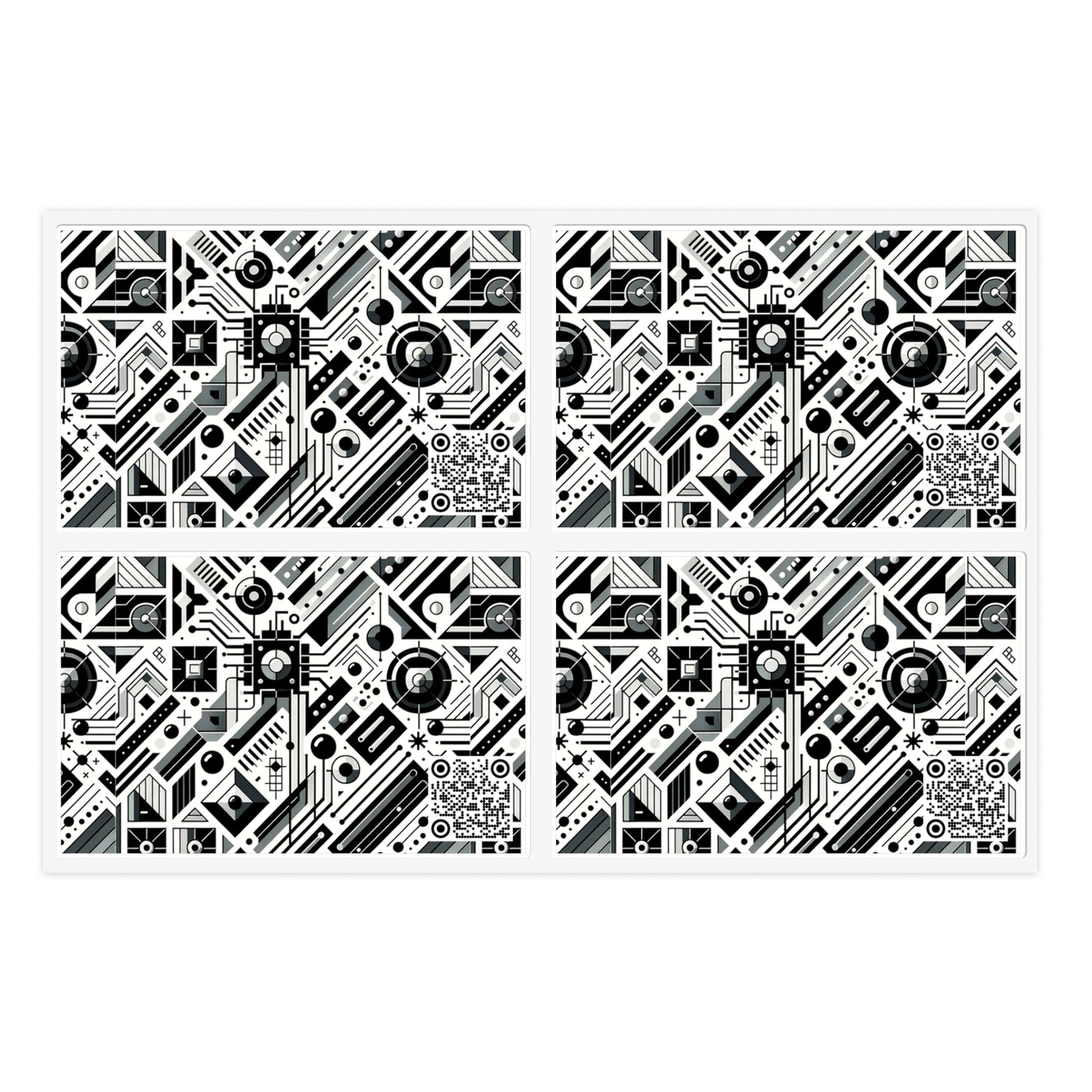 Digital Minimalism Minimalist Tech Sticker Sheets - 8404 Design-62