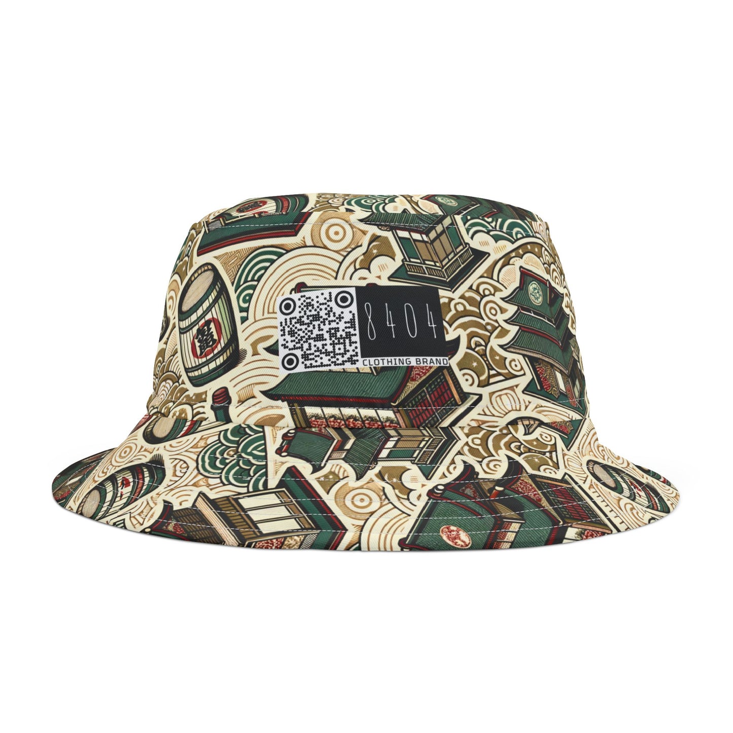 Cultural Artisanal Fusion Contemporary Cultural Elegance Bucket Hat - 8404 Design-68
