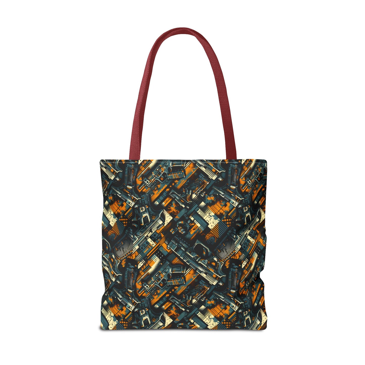 Digital Punk Futuristic Grunge Tote Bag - 8404 Design-47