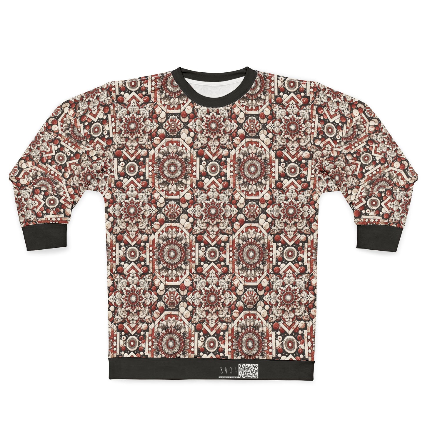 Neo Jomon Sculptural Aesthetics Artisanal Streetwear Sweatshirt - 8404 Design-55
