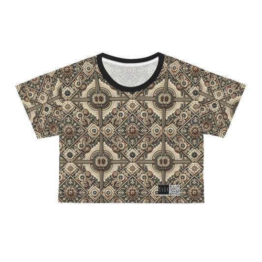 Graphic Workwear Capsule Artisanal Workwear Fusion Crop Tee - 8404 Design-61
