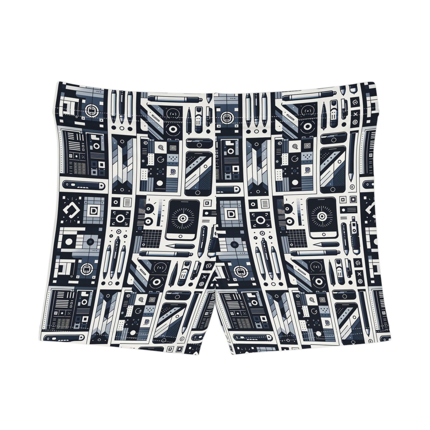 Minimalist Athleisure Minimalist Tech Women's Shorts - 8404 Design-60