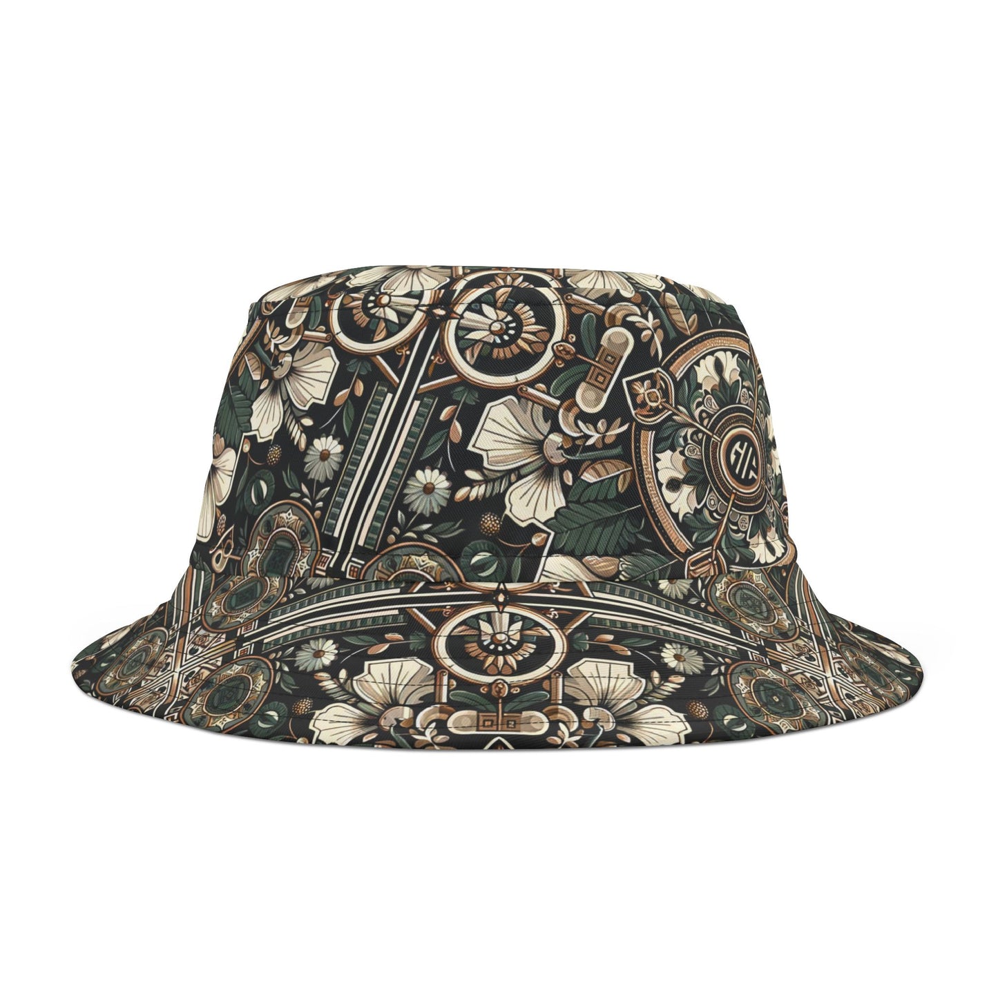 Cyber Garden Party Tech Garden Extravaganza Bucket Hat - 8404 Design-66