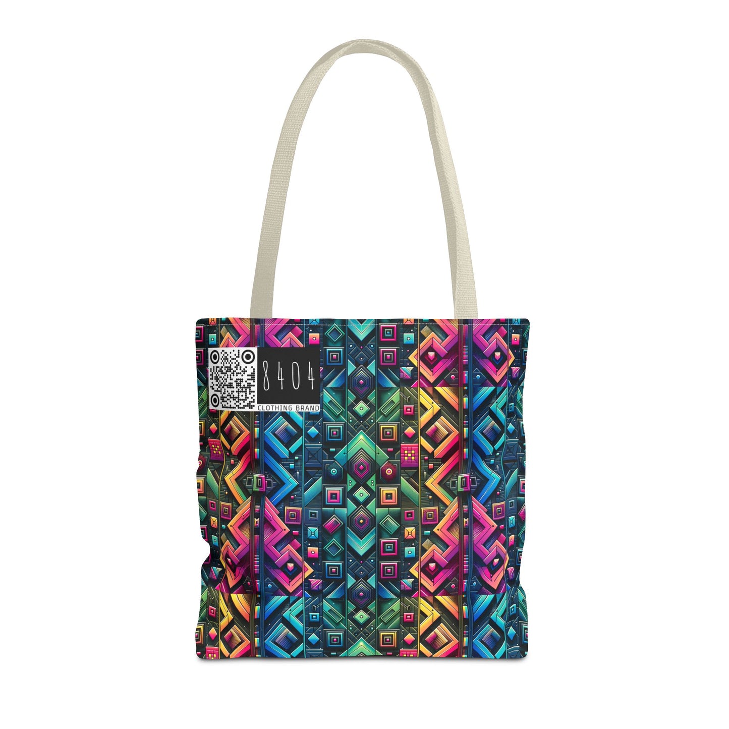 Tech-Inspired Graphics Cyberpunk Cool Tote Bag - 8404 Design-58