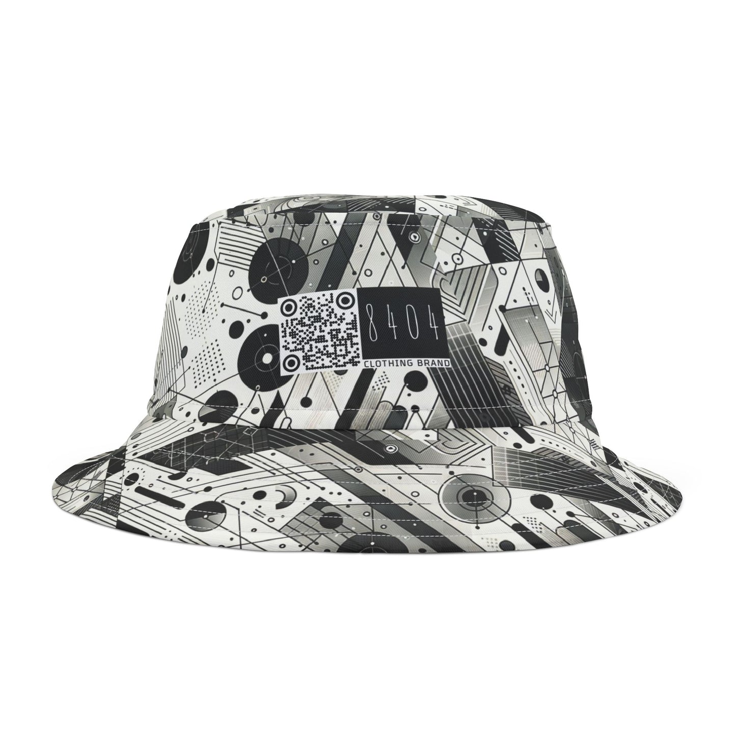 Digital Minimalism Minimalist Tech Bucket Hat - 8404 Design-55