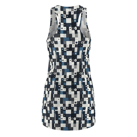 Minimalist Athleisure Minimalist Tech Women's Cut & Sew Racerback Dress - 8404 Design-39