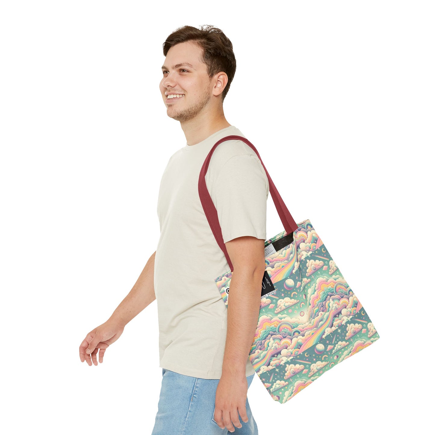 Digital Dreamland Whimsical and Nostalgic Streetwear With a Digital Twist Tote Bag - 8404 Design-65