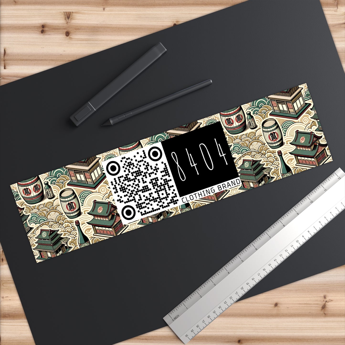 Cultural Artisanal Fusion Contemporary Cultural Elegance Bumper Sticker - 8404 Design-68