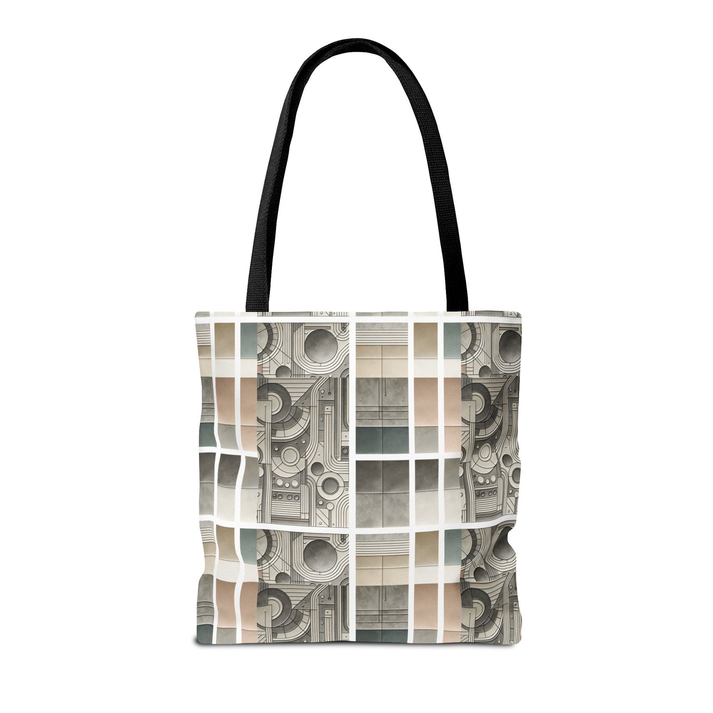 Tech Utility Chic Tech-Forward Minimalist Tote Bag - 8404 Design-59