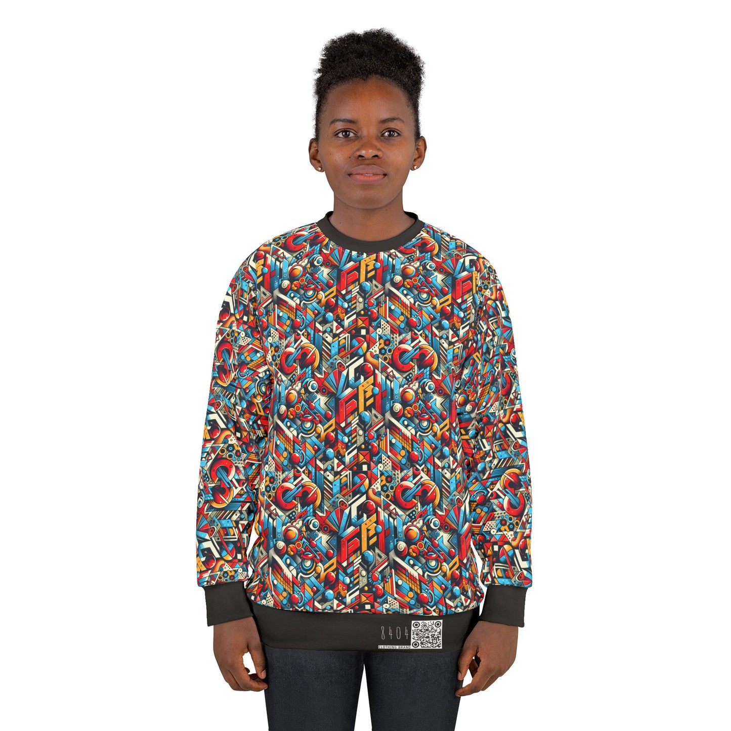 Neo-Traditional Street Art Modern Street Art Fusion Sweatshirt - 8404 Design-67