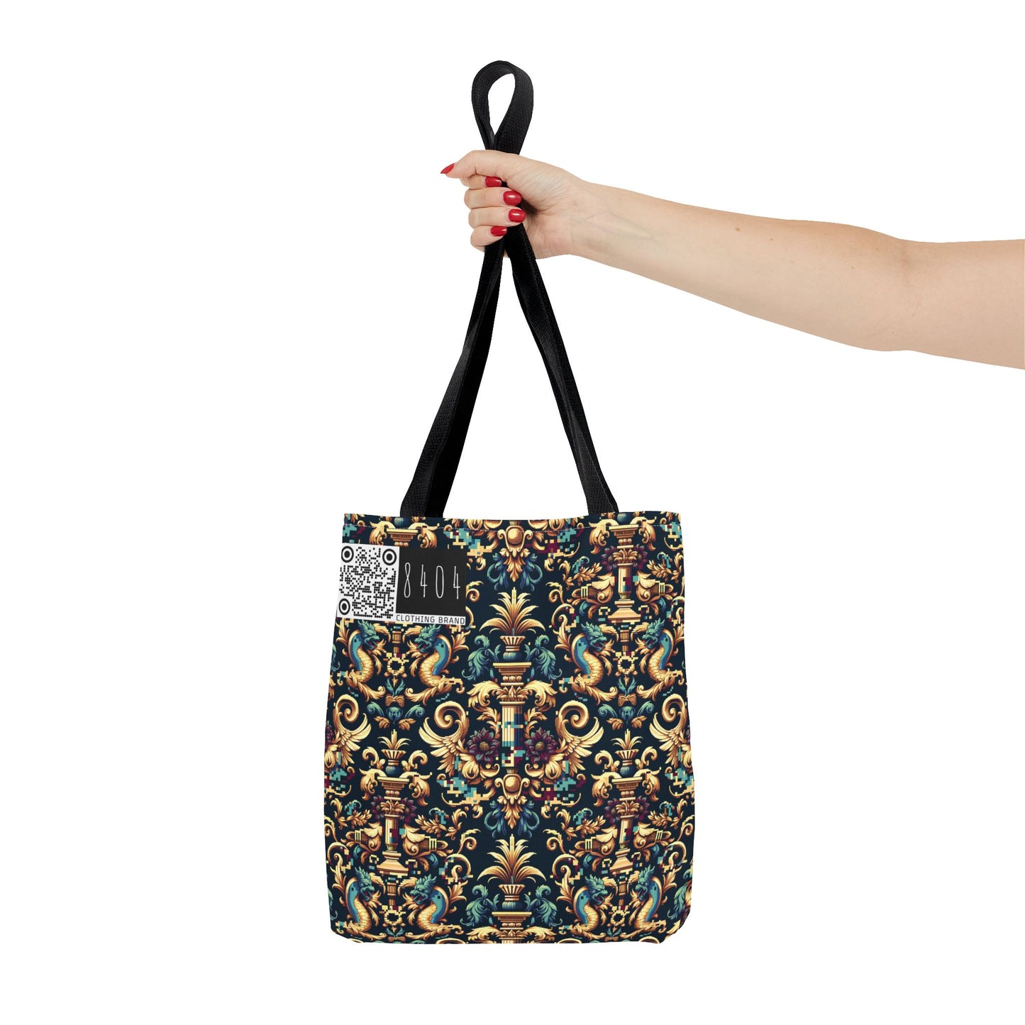 Digital Renaissance Modern Baroque Fusion Tote Bag - 8404 Design-57