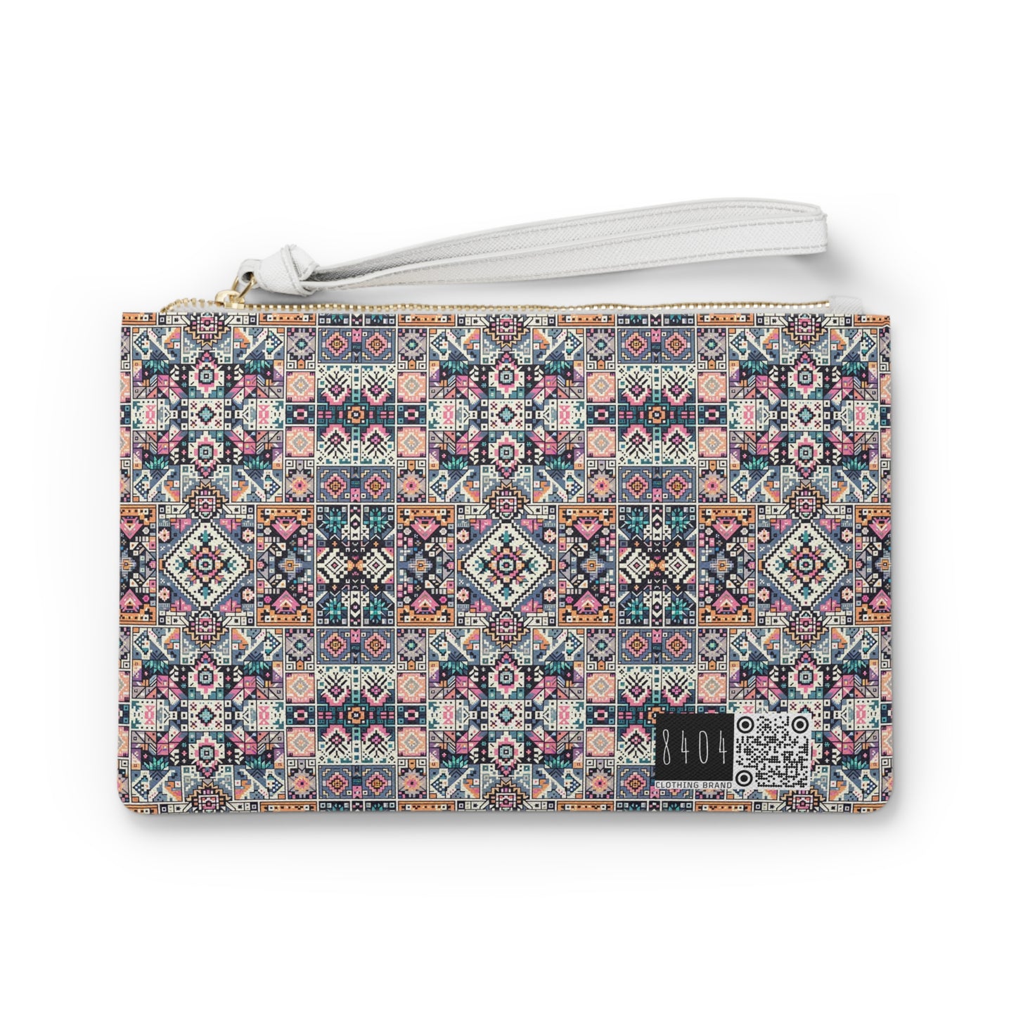 Digital Artisanal Fusion Digital Artisanal Clutch Bag - 8404 Design-65