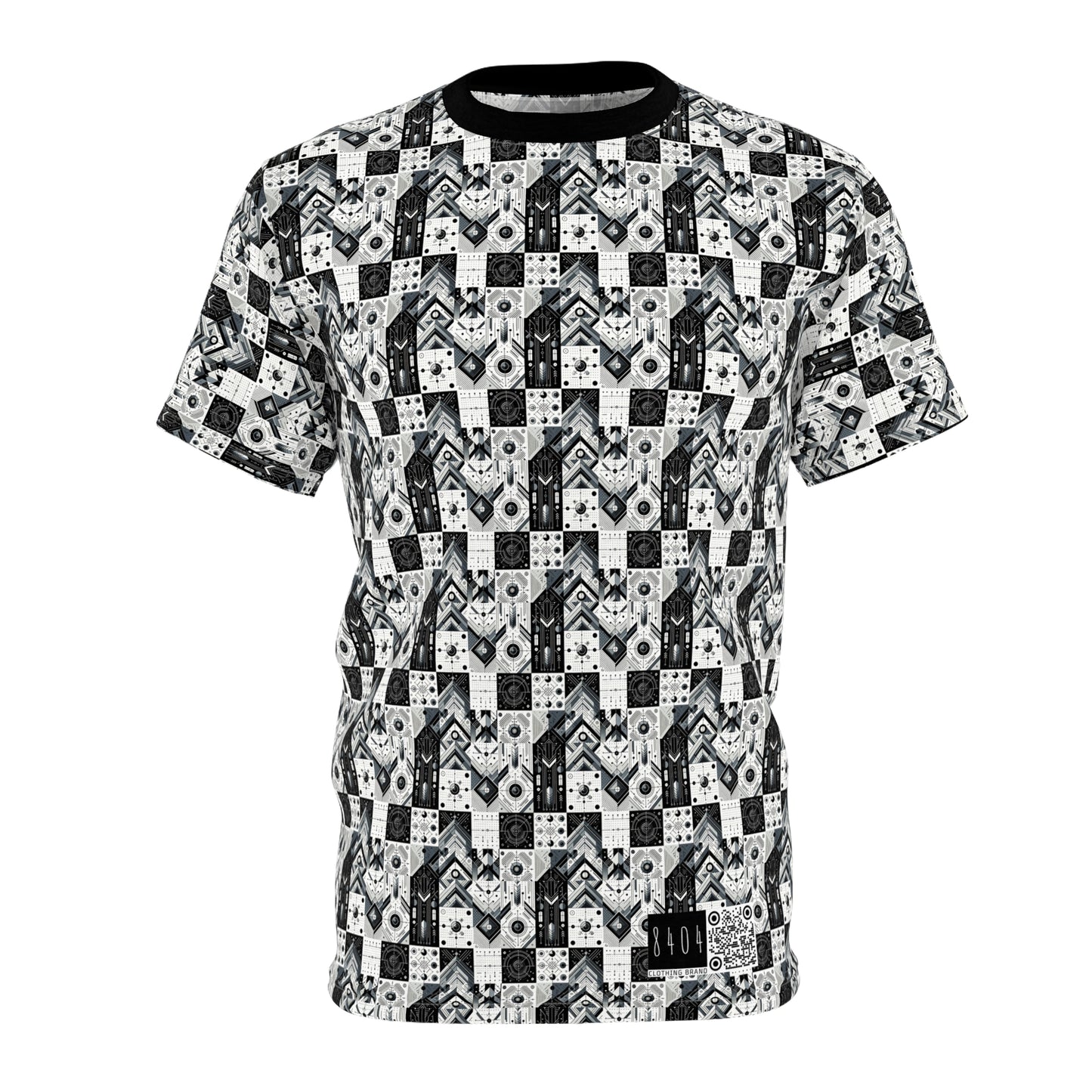 Digital Minimalism Minimalist Tech Unisex Cut & Sew Tee - 8404 Design-50