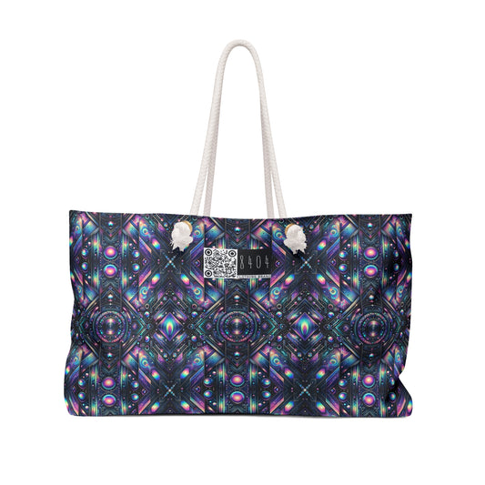 Galactic Hues Tech-Forward Cosmic Fusion Weekender Bag - 8404 Design-58