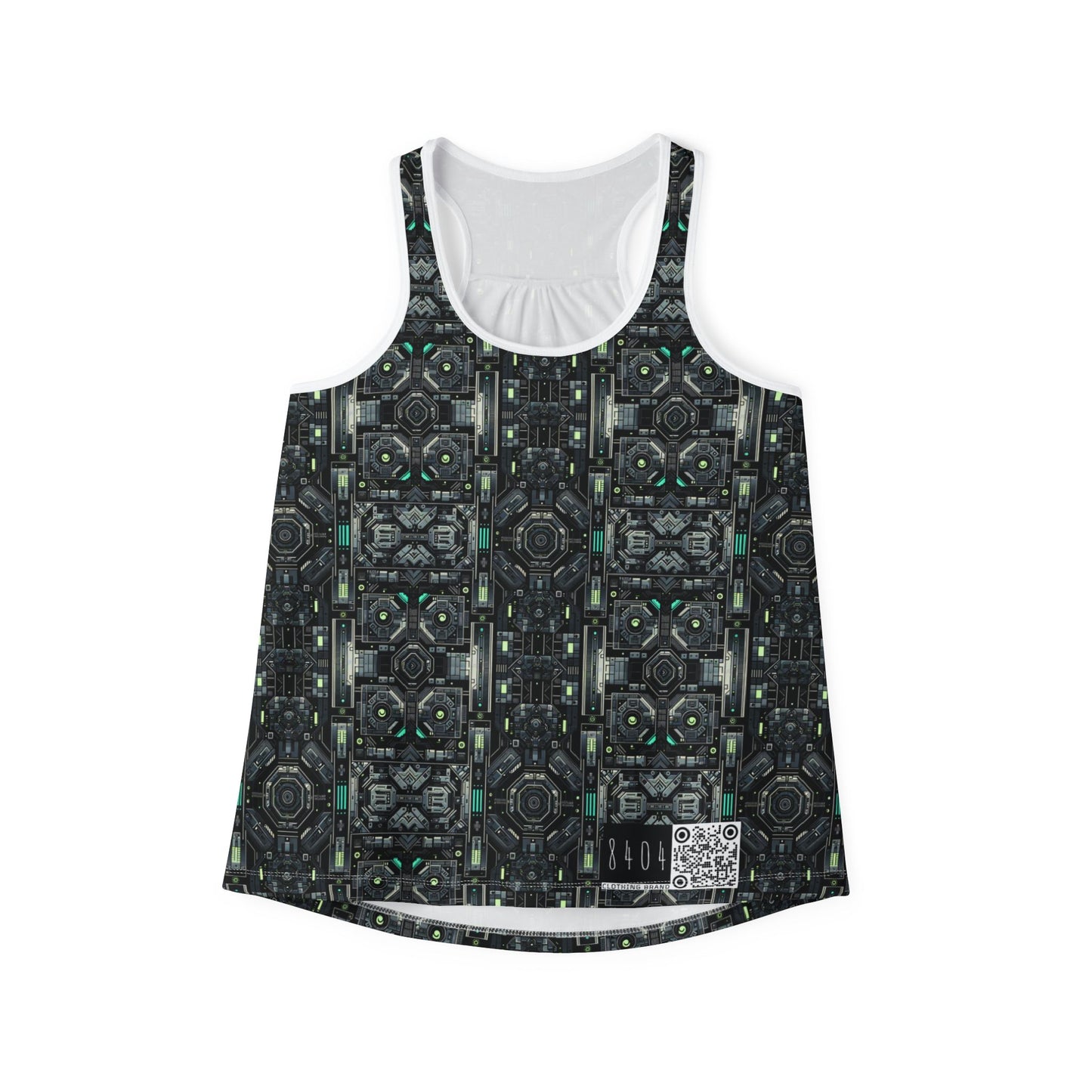 Tech Noir Tech-Forward Minimalism Women's Tank Top - 8404 Design-52