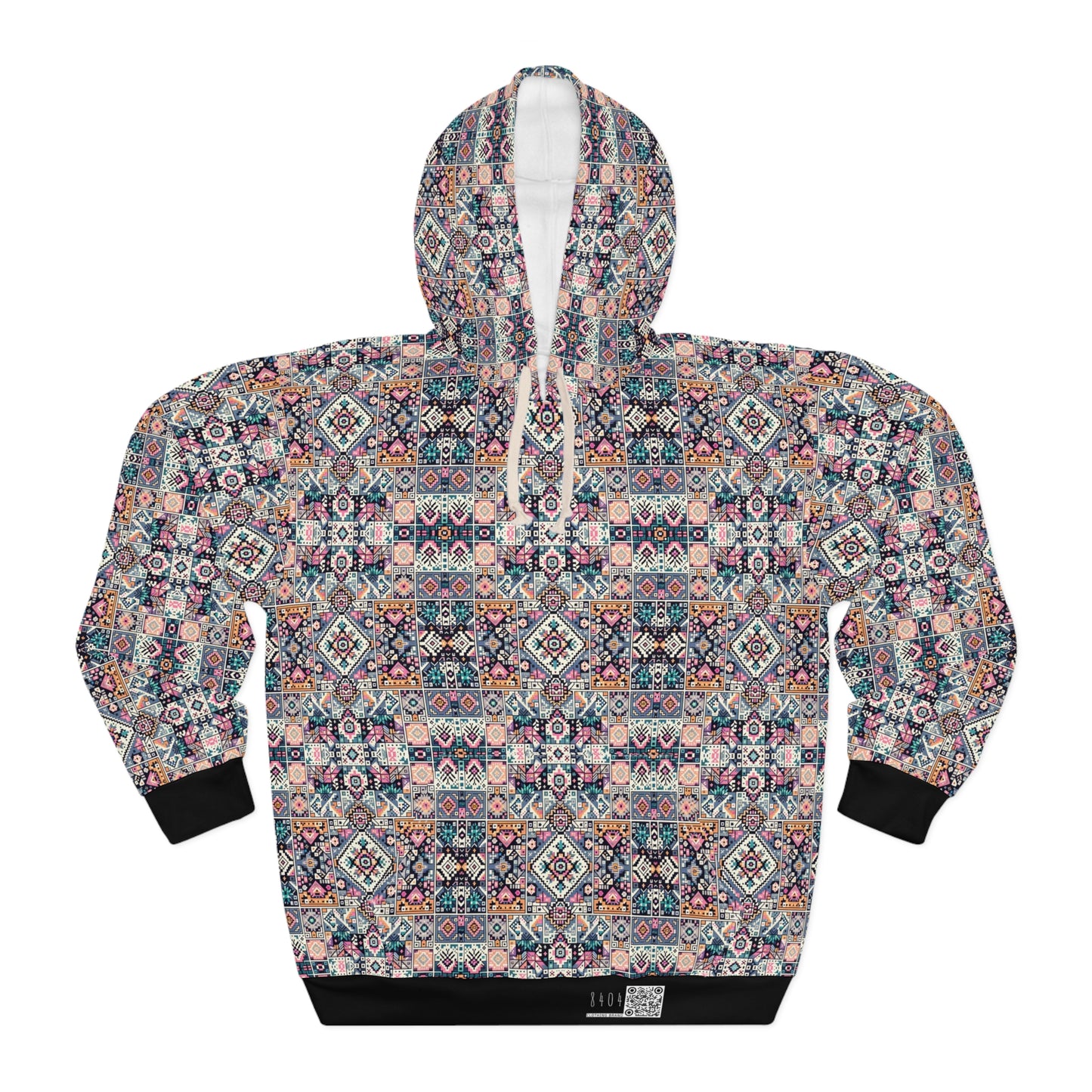 Digital Artisanal Fusion Digital Artisanal Pullover Hoodie - 8404 Design-65