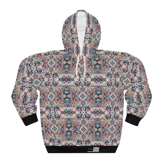 Digital Artisanal Fusion Digital Artisanal Pullover Hoodie - 8404 Design-65
