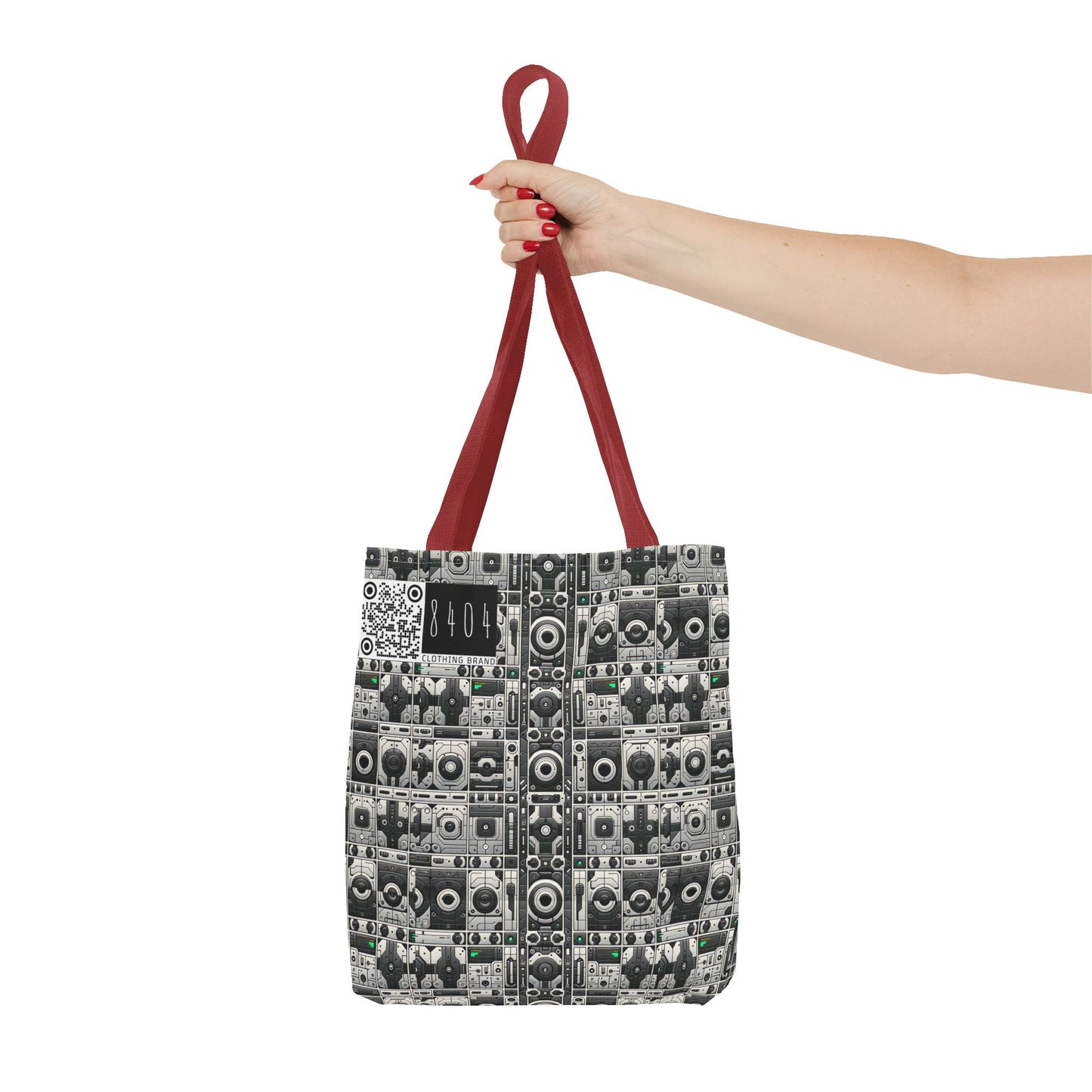 Tech Utility Aesthetics Tech-Forward Minimalism Tote Bag - 8404 Design-60