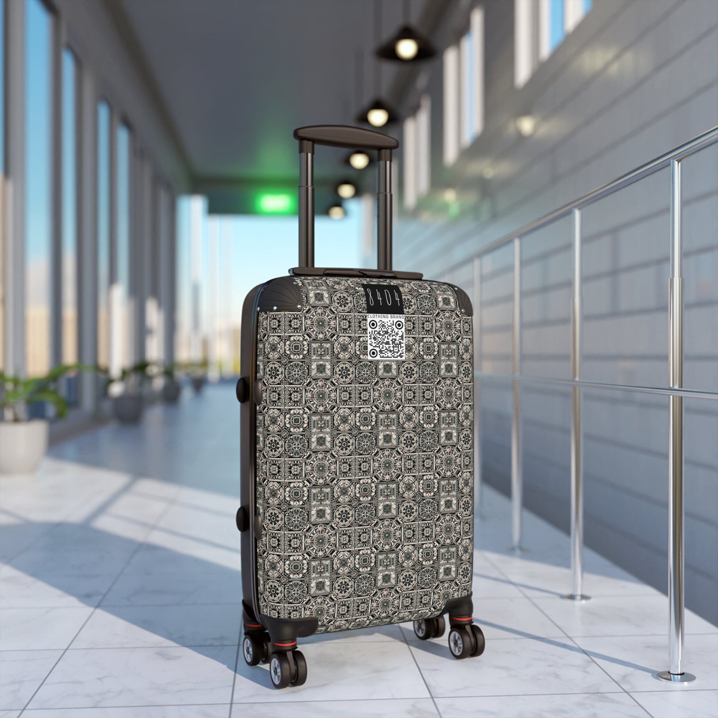 Cyber Garden Party Tech Garden Extravaganza Suitcase - 8404 Design-45