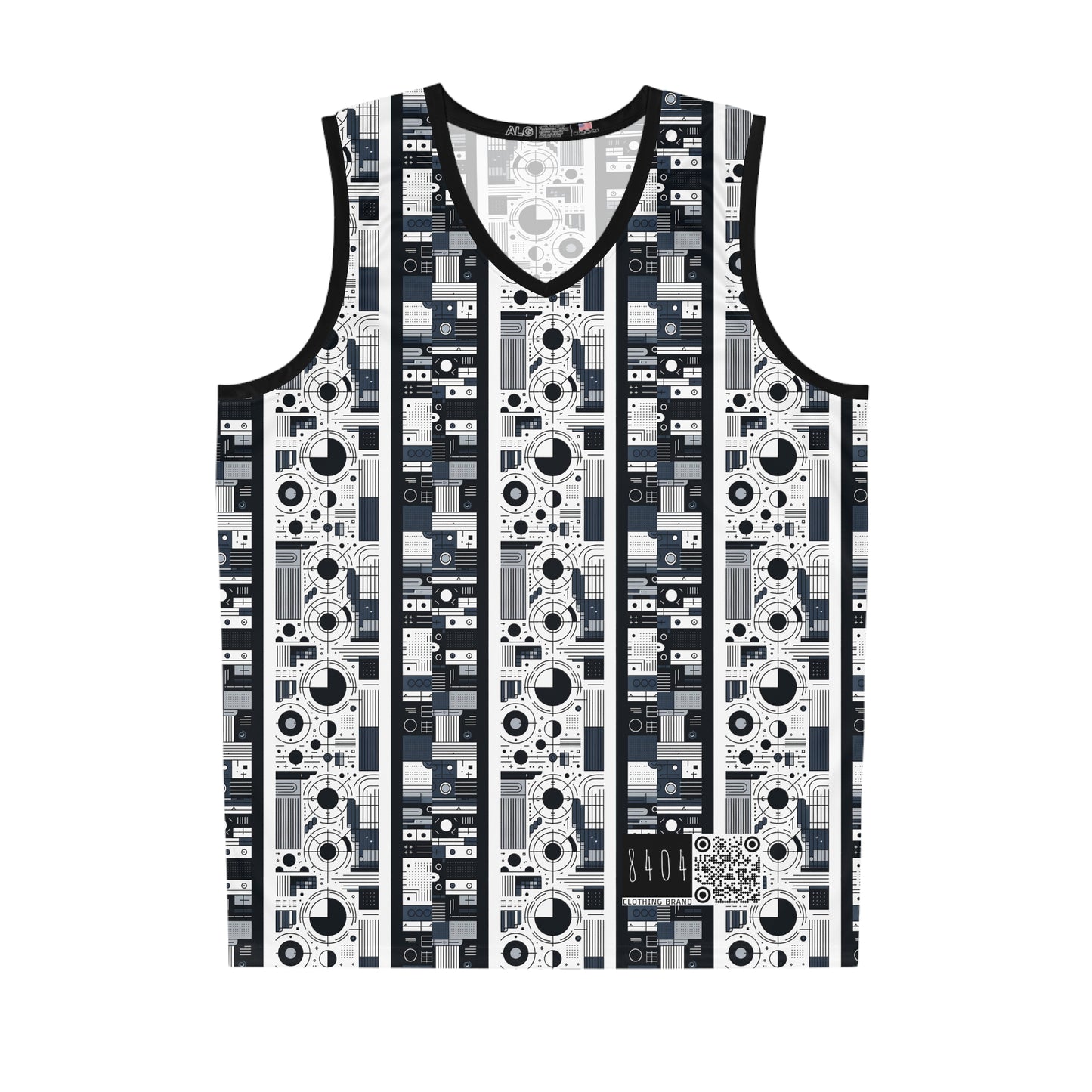 Minimalist Athleisure Minimalist Tech Basketball Jersey - 8404 Design-54