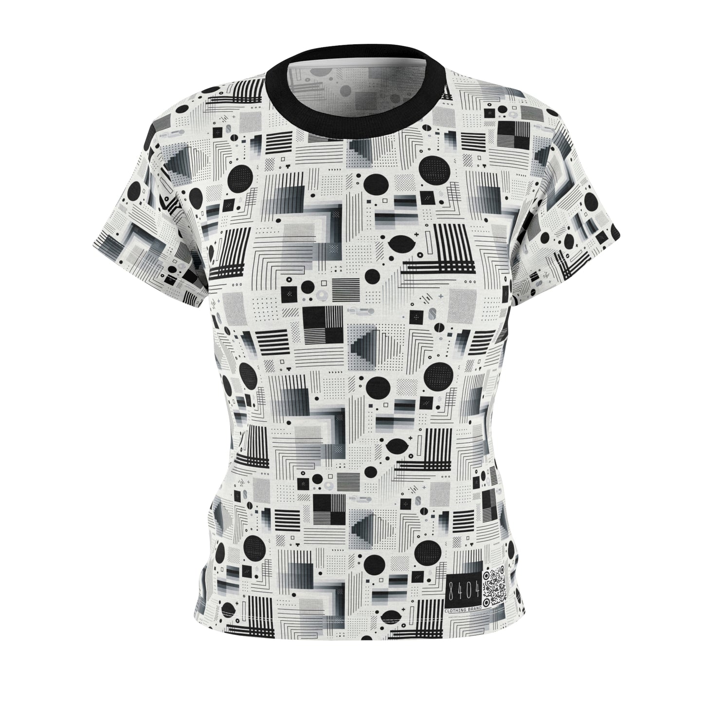 Digital Minimalism Minimalist Tech Women's Cut & Sew Tee - 8404 Design-60