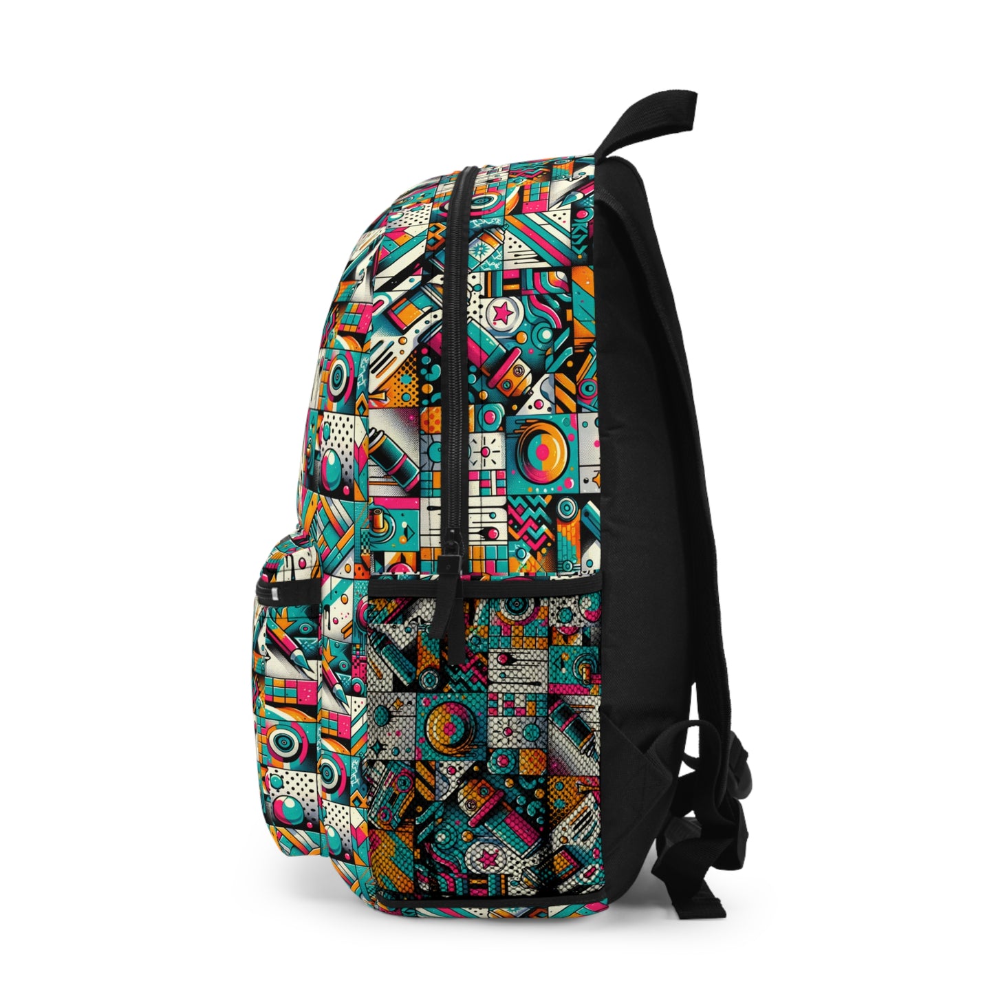 Graffiti Fusion Modern Street Art Fusion Backpack - 8404 Design-58