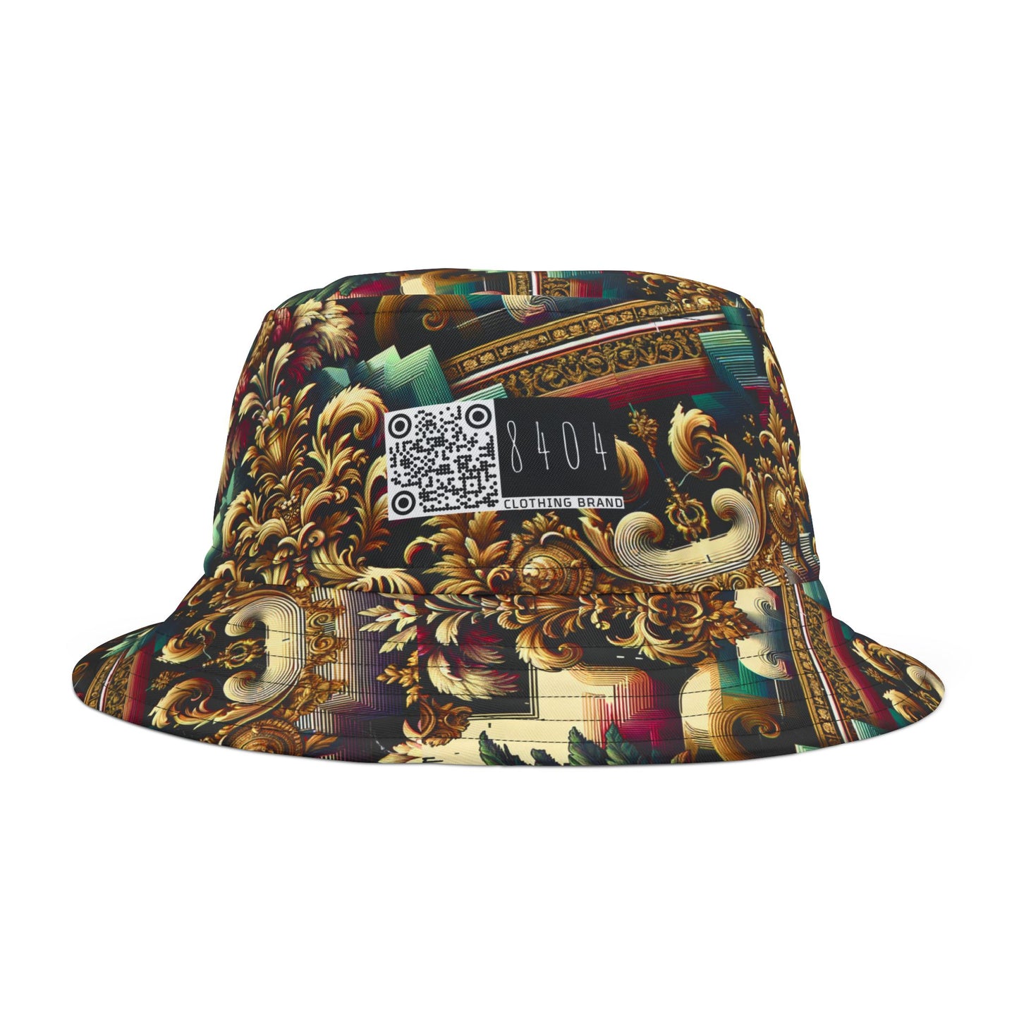 Digital Renaissance Modern Baroque Fusion Bucket Hat - 8404 Design-60