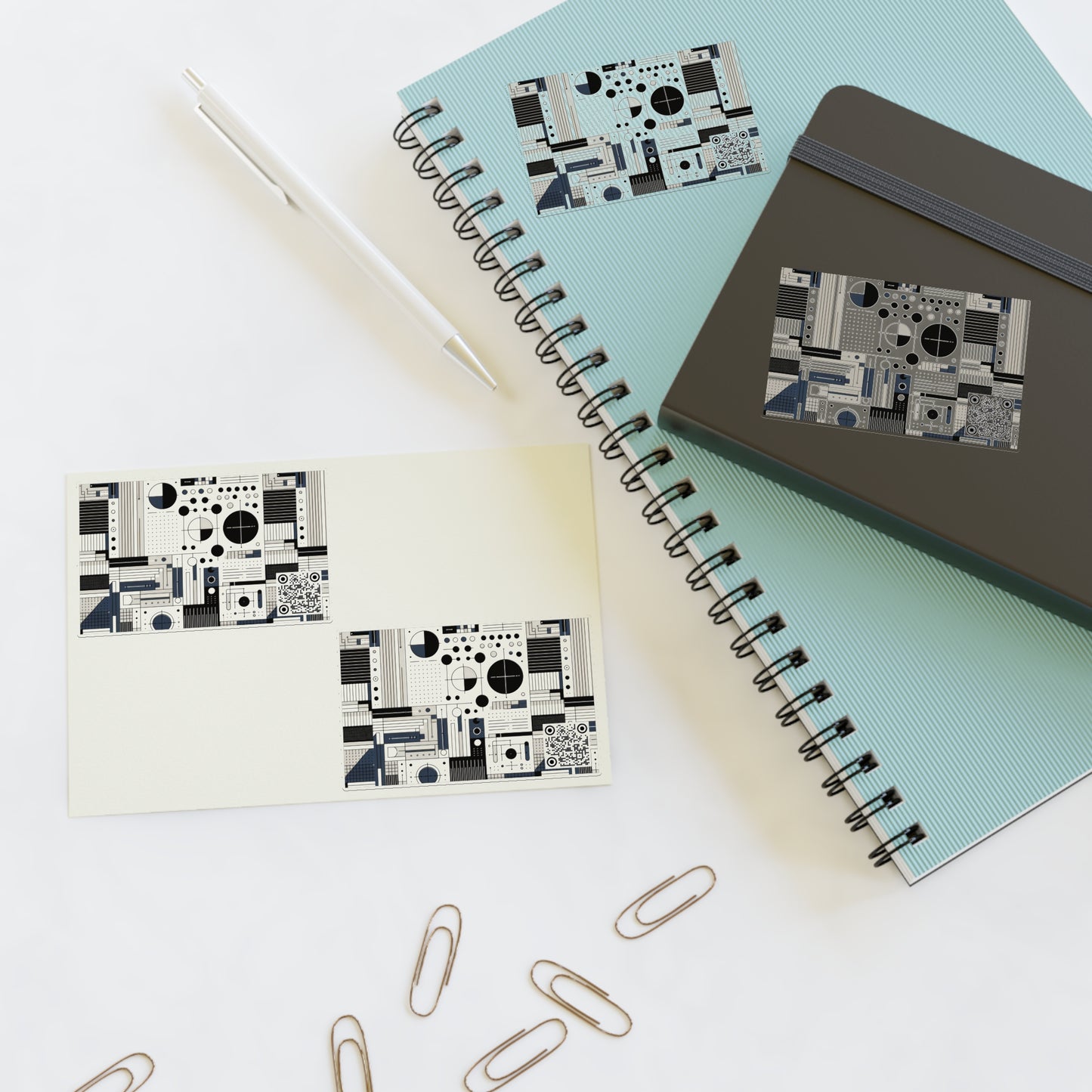 Minimalist Athleisure Minimalist Tech Sticker Sheets - 8404 Design-66