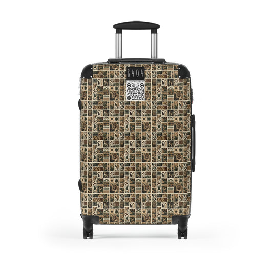 Streetwear Safari Urban Jungle Explorer Suitcase - 8404 Design-51