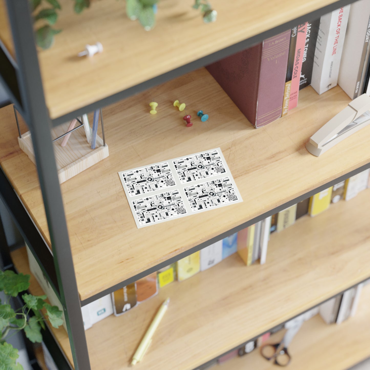 Digital Minimalism Minimalist Tech Sticker Sheets - 8404 Design-53
