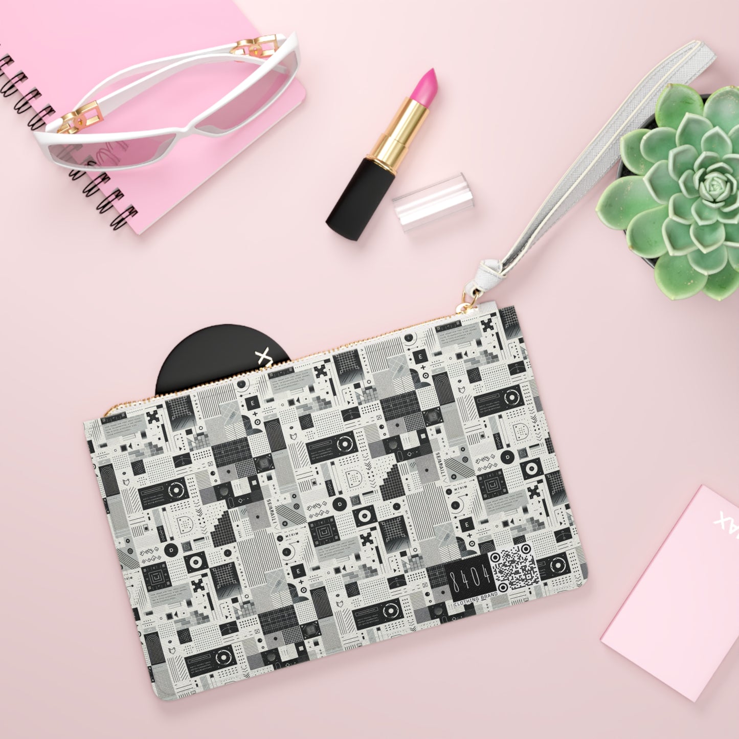 Digital Minimalism Minimalist Tech Clutch Bag - 8404 Design-50