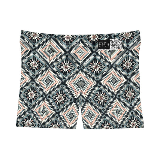 Tech Minimalism Minimalist Tech Women's Shorts - 8404 Design-60