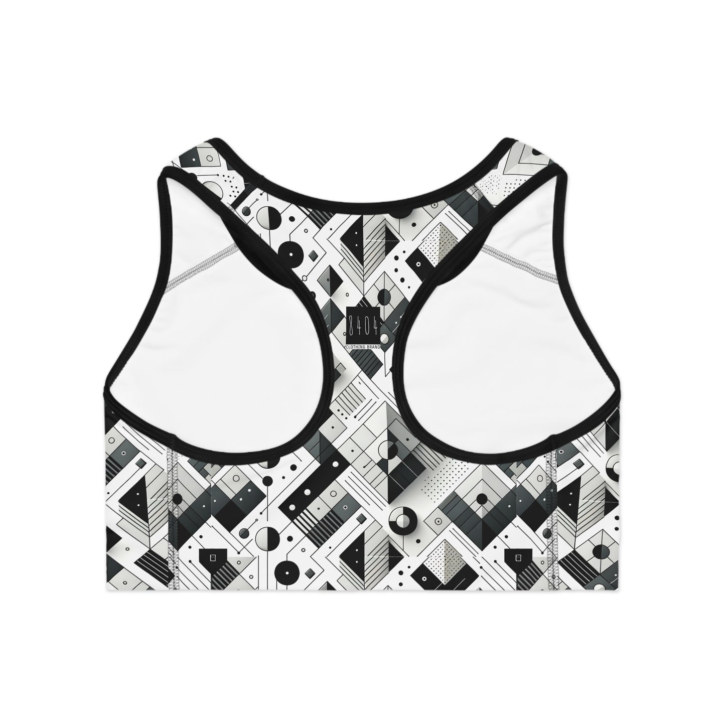 Digital Minimalism Minimalist Tech Sports Bra - 8404 Design-69