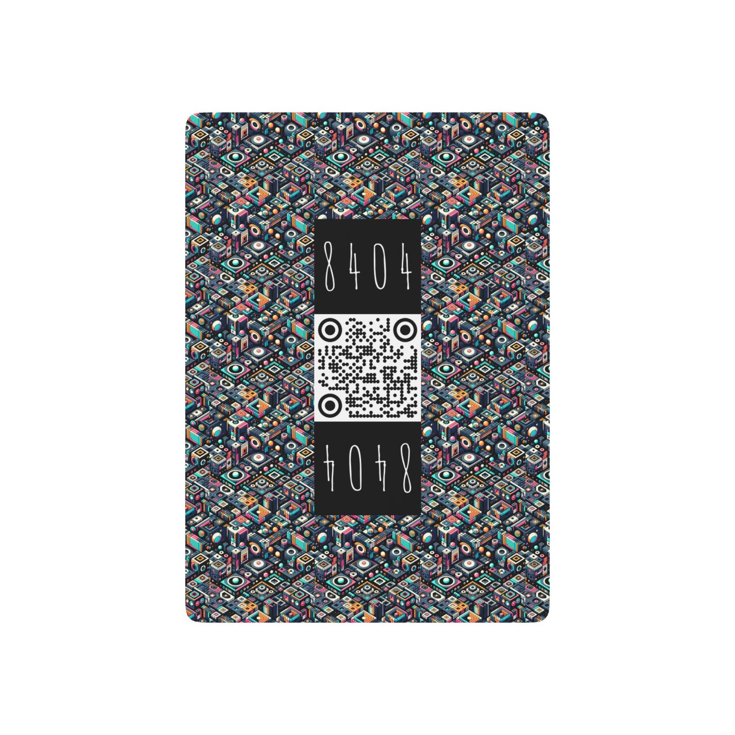 Digital Art Movement Contemporary Digital Poker Playing Cards - 8404 Design-56 S