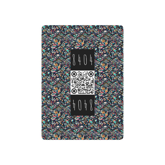 Digital Art Movement Contemporary Digital Poker Playing Cards - 8404 Design-56 S
