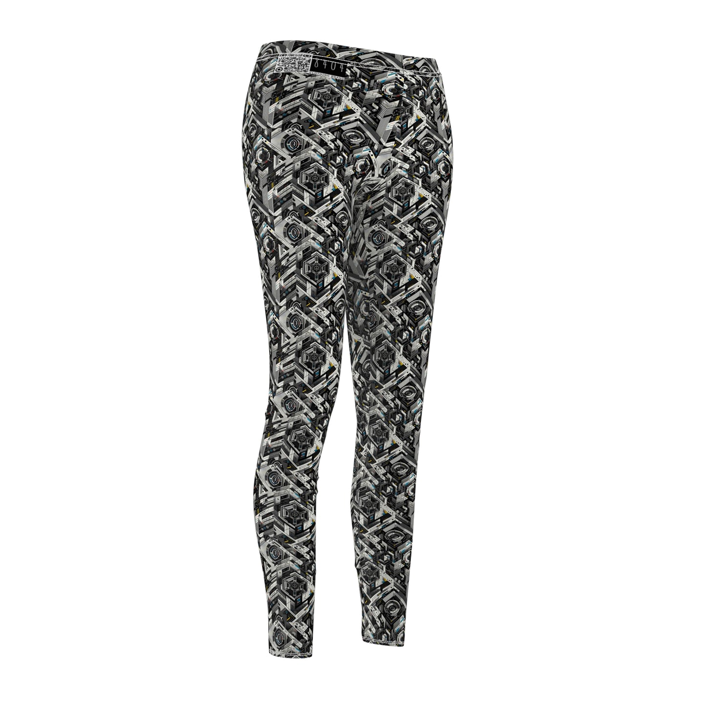 Tech Athletic Fusion Tech-Forward Athletic Women's Cut & Sew Casual Leggings - 8404 Design-63
