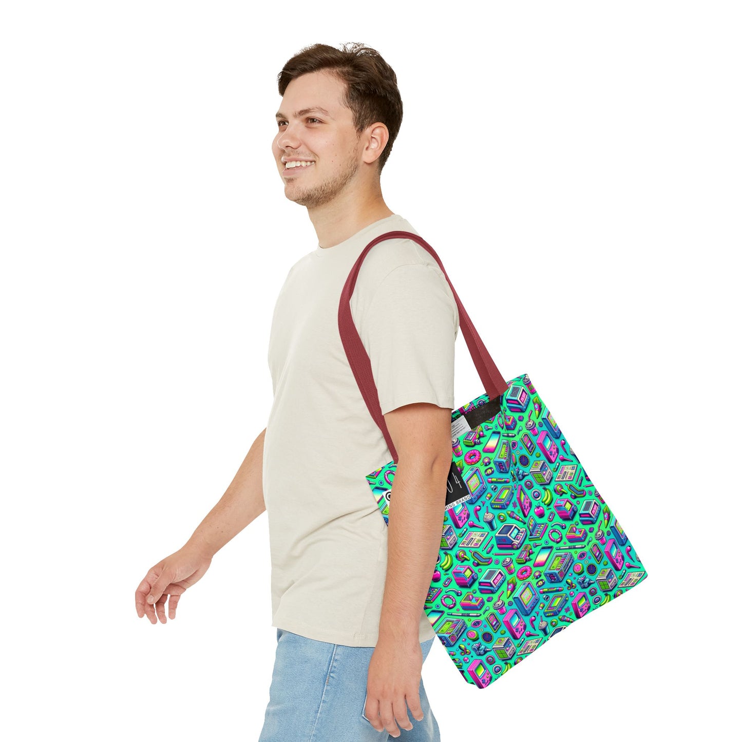 Y2k Revival Nostalgic Futurism Tote Bag - 8404 Design-48