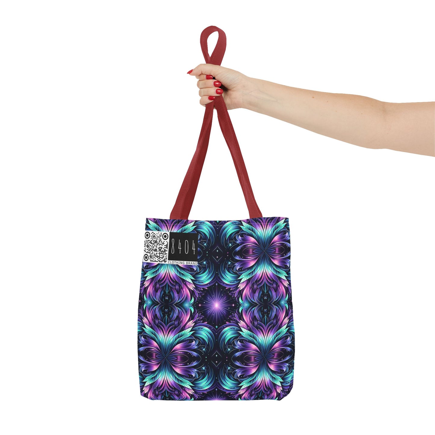 Iridescent Dream Futuristic Tech Tote Bag - 8404 Design-60