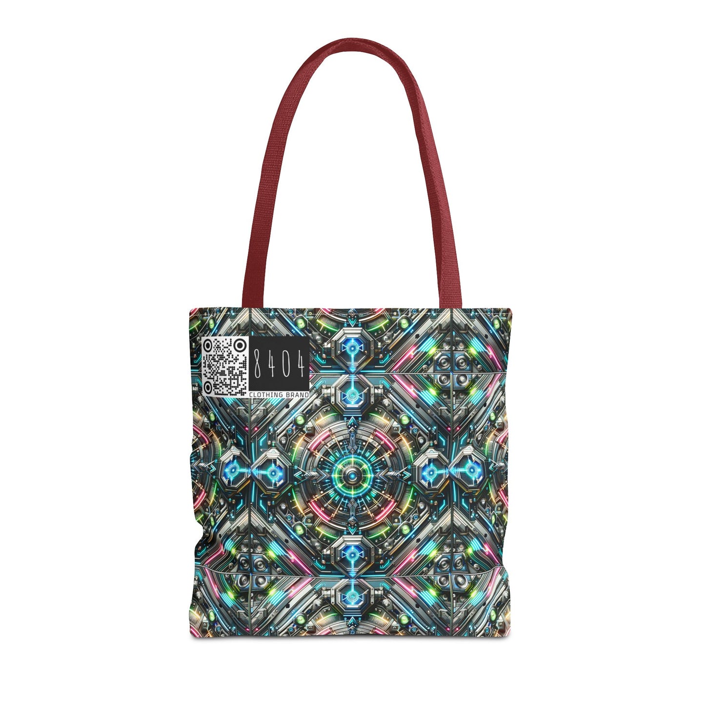 Tech-Infused Futurism Futuristic Tech Tote Bag - 8404 Design-53