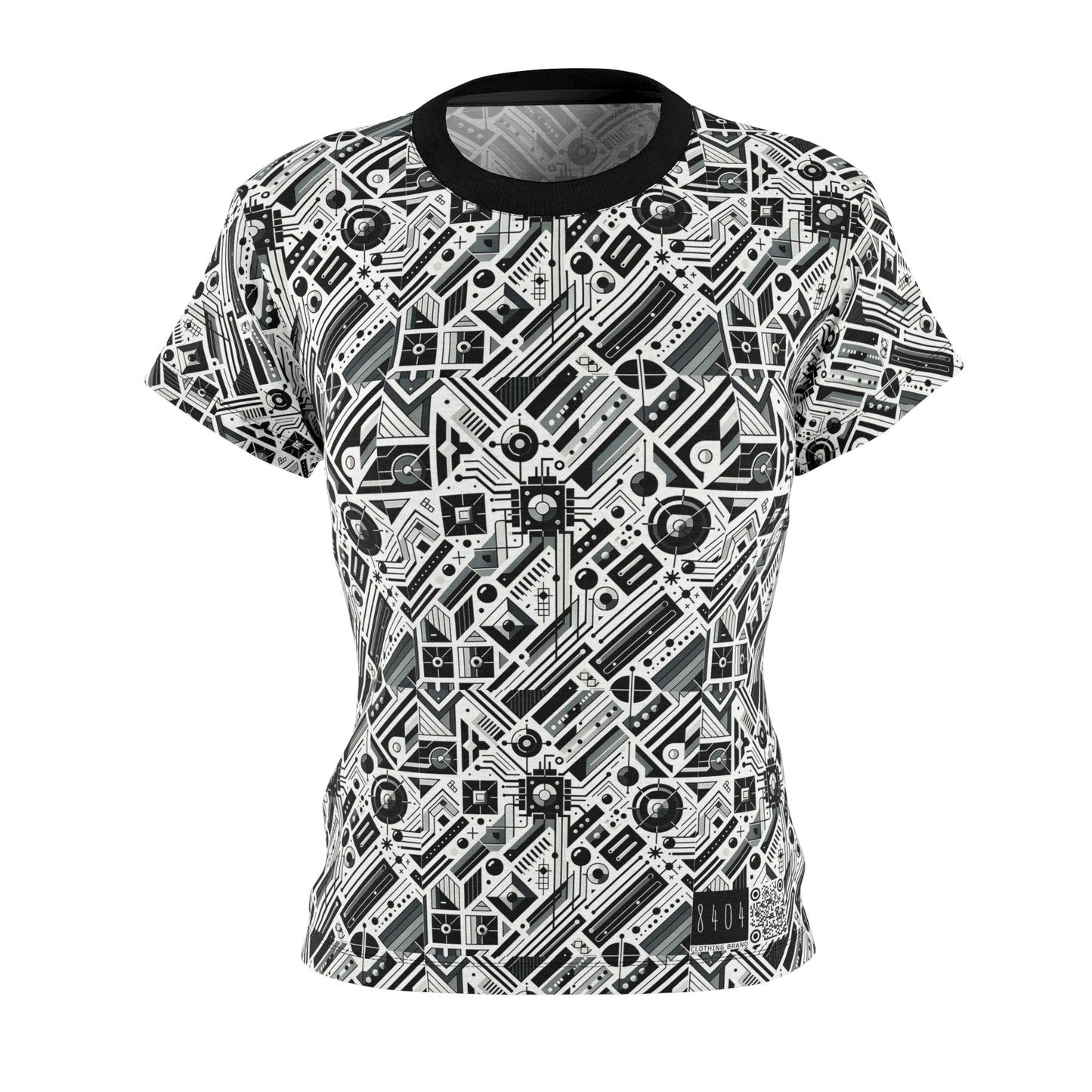 Digital Minimalism Minimalist Tech Women's Cut & Sew Tee - 8404 Design-62