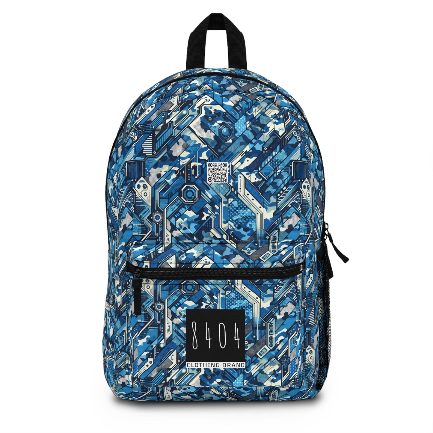 Tech Urban Camo Tech-Forward Streetwear With a Futuristic Military Edge Backpack - 8404 Design-39