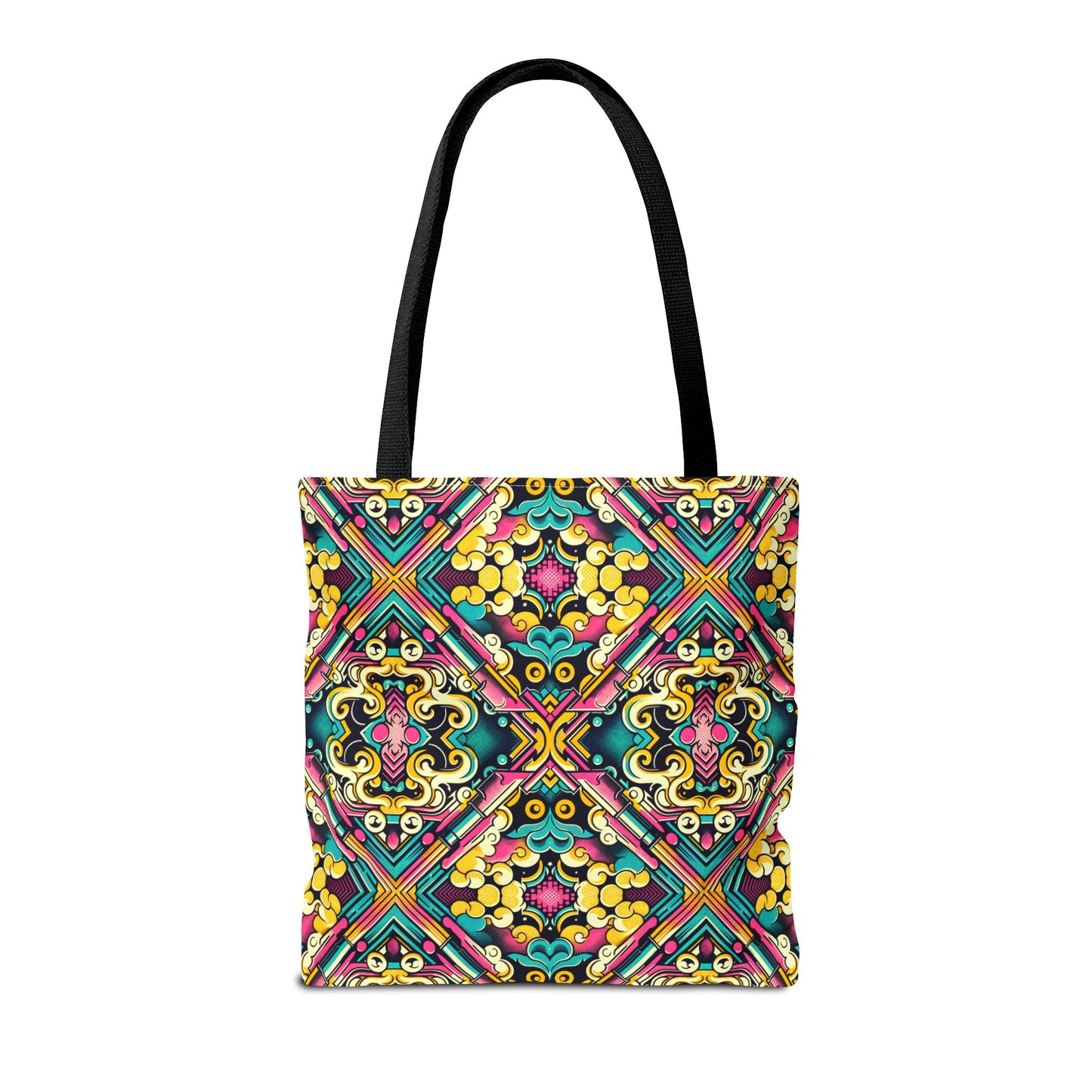 Neon Pop Art Revival Pop Culture Retro Tote Bag - 8404 Design-59