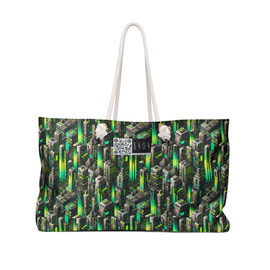 Digital Rebellion Tech-Forward Streetwear Weekender Bag - 8404 Design-63