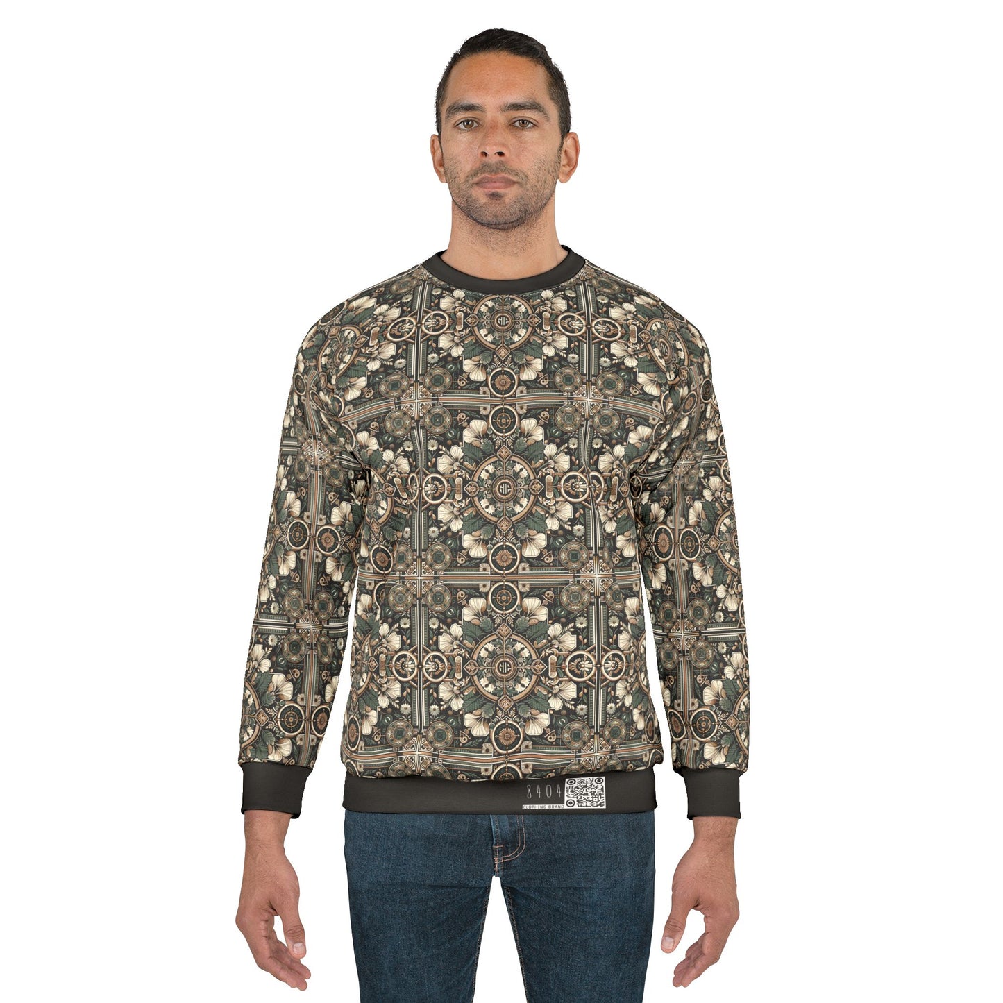 Cyber Garden Party Tech Garden Extravaganza Sweatshirt - 8404 Design-66