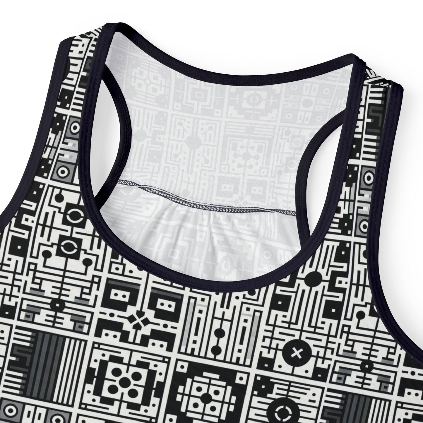 Digital Minimalism Minimalist Tech Women's Tank Top - 8404 Design-55