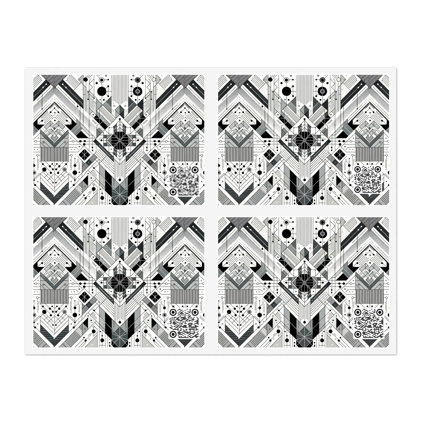Digital Minimalism Minimalist Tech Sticker Sheets - 8404 Design-59