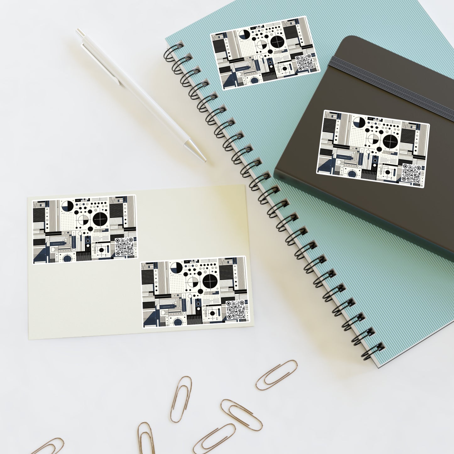 Minimalist Athleisure Minimalist Tech Sticker Sheets - 8404 Design-66