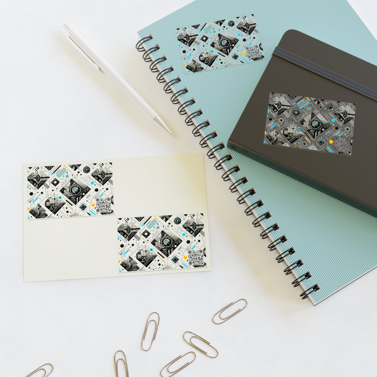 Tech Minimalism Minimalist Tech Sticker Sheets - 8404 Design-47