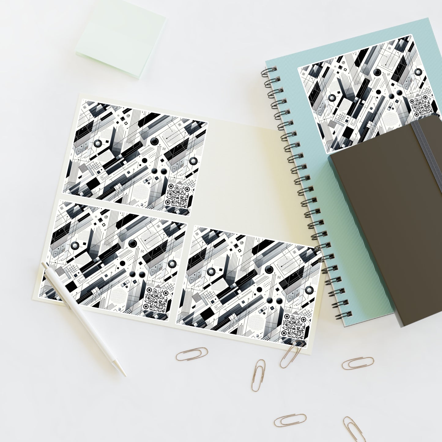 Digital Minimalism Minimalist Tech Sticker Sheets - 8404 Design-54